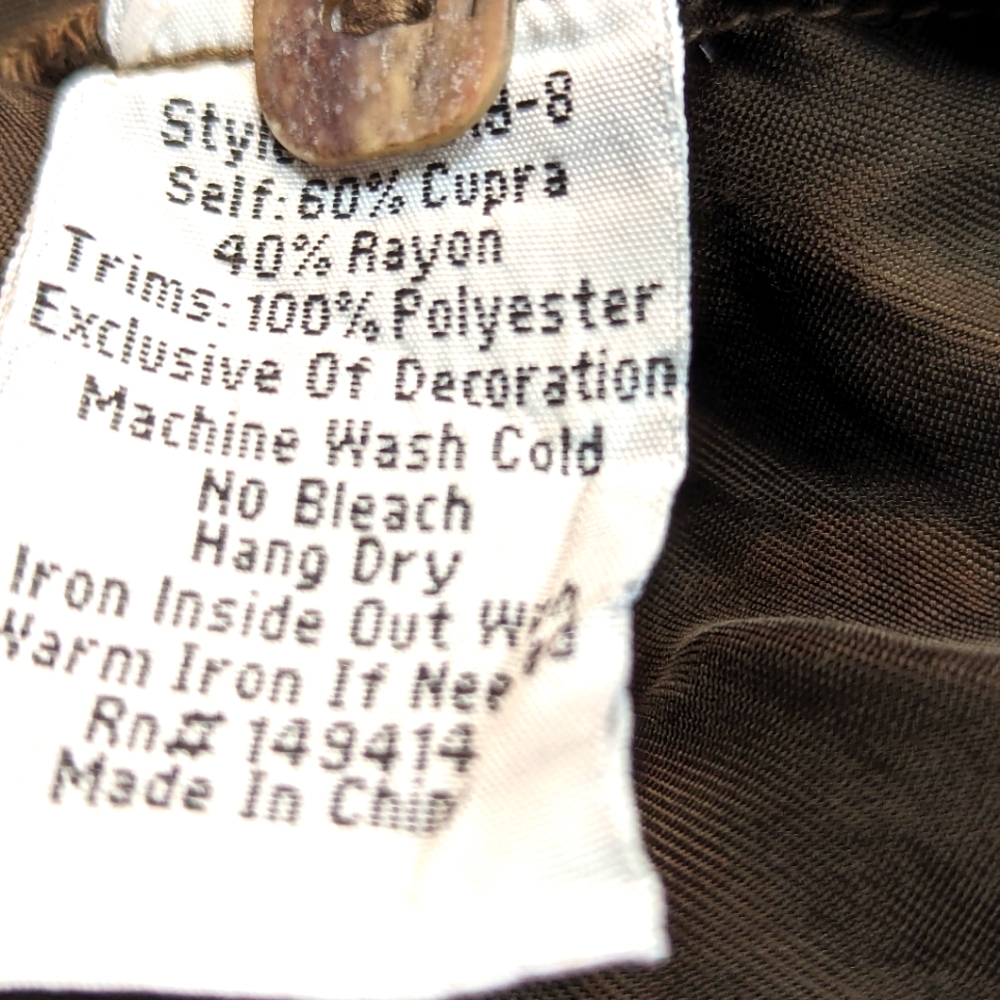 JOHNNY WAS Embroidered Olive Pants - Picture 9 of 11